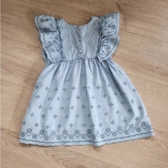 Zara Other - Zara flutter eyelet dress size 18-24m